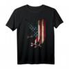 Adler Amerikanischer Patriot US Amerika USA Flagge Outfit T-Shirt - Patriotisches Geschenk für Damen, Herren, Kinder & Jugendliche