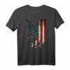 Adler Amerikanischer Patriot US Amerika USA Flagge Outfit T-Shirt - Patriotisches Geschenk für Damen, Herren, Kinder & Jugendliche