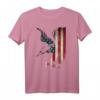 Adler Amerikanischer Patriot US Amerika USA Flagge Outfit T-Shirt - Patriotisches Geschenk für Damen, Herren, Kinder & Jugendliche