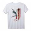 Adler Amerikanischer Patriot US Amerika USA Flagge Outfit T-Shirt - Patriotisches Geschenk für Damen, Herren, Kinder & Jugendliche
