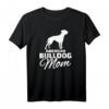American Bulldogge Mama T-Shirt - Klassisch geschnitten, doppelt genähter Saum, ideales Geschenk für Hundemütter und Bulldoggen-Liebhaber