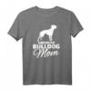 American Bulldogge Mama T-Shirt - Klassisch geschnitten, doppelt genähter Saum, ideales Geschenk für Hundemütter und Bulldoggen-Liebhaber