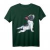 Französische Bulldogge Yoga T-Shirt für Frauen Lustig Hund Welpe - Perfektes Geschenk für Hunde- und Yoga-Fans