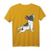 Französische Bulldogge Yoga T-Shirt für Frauen Lustig Hund Welpe - Perfektes Geschenk für Hunde- und Yoga-Fans