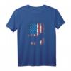 Bulldogge Amerika USA Fahne - Patriotisches Hunde T-Shirt für Bulldoggenliebhaber & Hundebesitzer, ideales Geschenk zum Vatertag, Geburtstag & Weihnachten