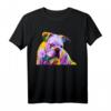 Englische Bulldogge Pop Art Porträt T-Shirt – Perfektes Geschenk für Hundebesitzer, Hundeliebhaber & Züchter