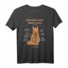 Anatomie einer Maine Coon T-Shirt – Lustiges Katzenmotiv für Katzenliebhaber, Geschenkidee zu Weihnachten & Geburtstag