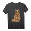 Maine Coon Katze T-Shirt mit lustiger Sonnenbrille – Perfektes Geschenk für Katzenliebhaber, Freunde und Familie