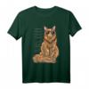 Maine Coon Katze T-Shirt mit lustiger Sonnenbrille – Perfektes Geschenk für Katzenliebhaber, Freunde und Familie