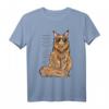 Maine Coon Katze T-Shirt mit lustiger Sonnenbrille – Perfektes Geschenk für Katzenliebhaber, Freunde und Familie