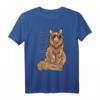 Maine Coon Katze T-Shirt mit lustiger Sonnenbrille – Perfektes Geschenk für Katzenliebhaber, Freunde und Familie