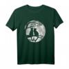 Katzen auf Baum bei Mond – Katzenliebhaber T-Shirt für Tierfreunde und Katzenfans