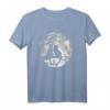 Katzen auf Baum bei Mond – Katzenliebhaber T-Shirt für Tierfreunde und Katzenfans