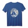Katzen auf Baum bei Mond – Katzenliebhaber T-Shirt für Tierfreunde und Katzenfans
