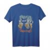 Funky Vintage Retro Katzen Silhouette T-Shirt – Stylisches Design für Katzenliebhaber & Retro-Fans