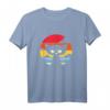 Funky Vintage Retro Katzen Silhouette T-Shirt – Coole Geschenkidee für Katzenliebhaber und Tierfreunde