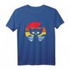 Funky Vintage Retro Katzen Silhouette T-Shirt – Coole Geschenkidee für Katzenliebhaber und Tierfreunde