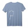 Süßes Katzen-Motiv und coole Katzen-Silhouette Zeichnung T-Shirt für Katzenfans, Tierfreunde & Geschenke zu Weihnachten, Ostern, Muttertag & Geburtstagen