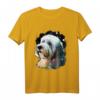 Outer Space Old English Sheepdog T-Shirt – Galaxy Astronaut Bobtail für Sheepdog-Fans, Weltraum-Design & Tierliebhaber