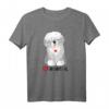 Old English Sheepdog T-Shirts – Bobtail Hunde-Shirts für Hundeliebhaber & Hunde-Mütter, Geschenkidee