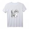Lustiges Bobtail Hund T-Shirt im Comic Style – Witziges Geschenk für Hundeliebhaber, Herrchen, Frauchen, Kinder & Erwachsene