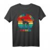 Vintage American Hairless Terrier Silhouette T-Shirt - Retro Style Hundedesign für Hundeliebhaber & Tierbesitzer