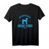 Unterschätze niemals eine Frau mit einem Airedale Terrier T-Shirt – Lustiges Damen-Hundedesign für Hundeliebhaberinnen