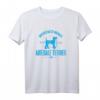 Unterschätze niemals eine Frau mit einem Airedale Terrier T-Shirt – Lustiges Damen-Hundedesign für Hundeliebhaberinnen