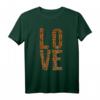 Love Leo Clothing Leopard Gepard Pelz Muster Druck Geschenk T-Shirt – Trendiges Tiermuster für Frauen, Mütter & Freundinnen als Geschenkidee