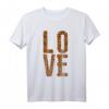 Love Leo Clothing Leopard Gepard Pelz Muster Druck Geschenk T-Shirt – Trendiges Tiermuster für Frauen, Mütter & Freundinnen als Geschenkidee
