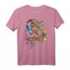 Leopard Musik - Tierliebhaber Kunst Kopfhörer Tier Leopard T-Shirt für Tierfans & Freunde