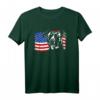 American Staffordshire Terrier T-Shirt mit Amerika Fahne – Perfektes Geschenk für Hundeliebhaber, Herrchen, Frauchen & Züchter