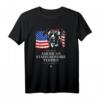American Staffordshire Terrier Mom T-Shirt mit Amerika Fahne – Stolzes Hundeliebhaber-Design für Züchter, Spaziergänge & Hundeschule
