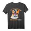 Amstaff Dad Shirt für Hundeliebhaber – Lustiges Geschenk für Vatertag, Geburtstag & Weihnachten für Hundebesitzer, Tierärzte & Züchter