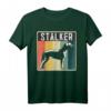 Retro American Staffordshire Terrier Damen & Herren T-Shirt – Lustiges Geschenk für Hundeliebhaber, Familie & Freunde