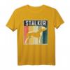 Retro American Staffordshire Terrier Damen & Herren T-Shirt – Lustiges Geschenk für Hundeliebhaber, Familie & Freunde