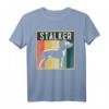 Retro American Staffordshire Terrier Damen & Herren T-Shirt – Lustiges Geschenk für Hundeliebhaber, Familie & Freunde