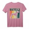 Retro American Staffordshire Terrier Damen & Herren T-Shirt – Lustiges Geschenk für Hundeliebhaber, Familie & Freunde