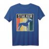 Retro American Staffordshire Terrier Damen & Herren T-Shirt – Lustiges Geschenk für Hundeliebhaber, Familie & Freunde