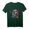 Amstaff Besitzer T-Shirt mit American Staffordshire Terrier Kunstwerk - Perfekt für Hundeliebhaber & Pit Bull Fans