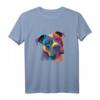 Amstaff Besitzer T-Shirt mit American Staffordshire Terrier Kunstwerk - Perfekt für Hundeliebhaber & Pit Bull Fans