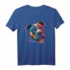 Amstaff Besitzer T-Shirt mit American Staffordshire Terrier Kunstwerk - Perfekt für Hundeliebhaber & Pit Bull Fans