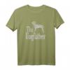 The Dogfather T-Shirt für American Staffordshire Terrier - Lustiges Hundemama & Hundepapa Geschenk zu Weihnachten, Geburtstag & Vatertag