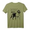 American Staffordshire Terrier T-Shirt – Klassisch geschnitten, doppelt genähter Saum, perfekt für Hundeliebhaber