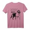 American Staffordshire Terrier T-Shirt – Klassisch geschnitten, doppelt genähter Saum, perfekt für Hundeliebhaber