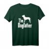 The Dogfather T-Shirt für American Staffordshire Terrier Hundebesitzer – Lustiges Hunde T-Shirt als Geschenk zu Weihnachten oder Geburtstag
