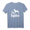 The Dogfather T-Shirt für American Staffordshire Terrier Hundebesitzer – Lustiges Hunde T-Shirt als Geschenk zu Weihnachten oder Geburtstag