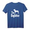 The Dogfather T-Shirt für American Staffordshire Terrier Hundebesitzer – Lustiges Hunde T-Shirt als Geschenk zu Weihnachten oder Geburtstag