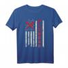 Amerikanische Flagge Sanitär-Winkel-Schraubenschlüssel T-Shirt – Lustiges Geschenk für Klempner, Väter & Opas, perfekt für Partys & Weihnachten