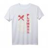 Amerikanische Flagge Sanitär-Winkel-Schraubenschlüssel T-Shirt – Lustiges Geschenk für Klempner, Väter & Opas, perfekt für Partys & Weihnachten
